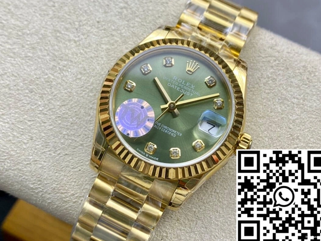 M278278-0011 Datejust 31MM Factory Gold Yellow TW Rolex 1231